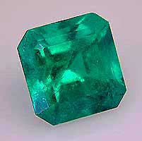 colombian emerald square cut 66