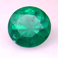 Brazilian round emerald 76
