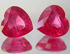 ruby pair of hearts 73