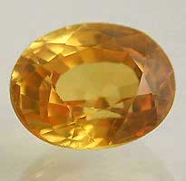 oval yellow sapphire 116