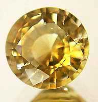 yellow sapphire round 148b