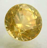 round yellow sapphire 157