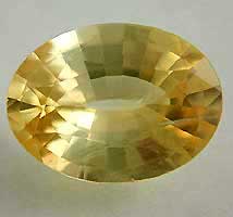 oval ceylon yellow sapphire 301