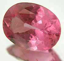 pink sapphire oval  93